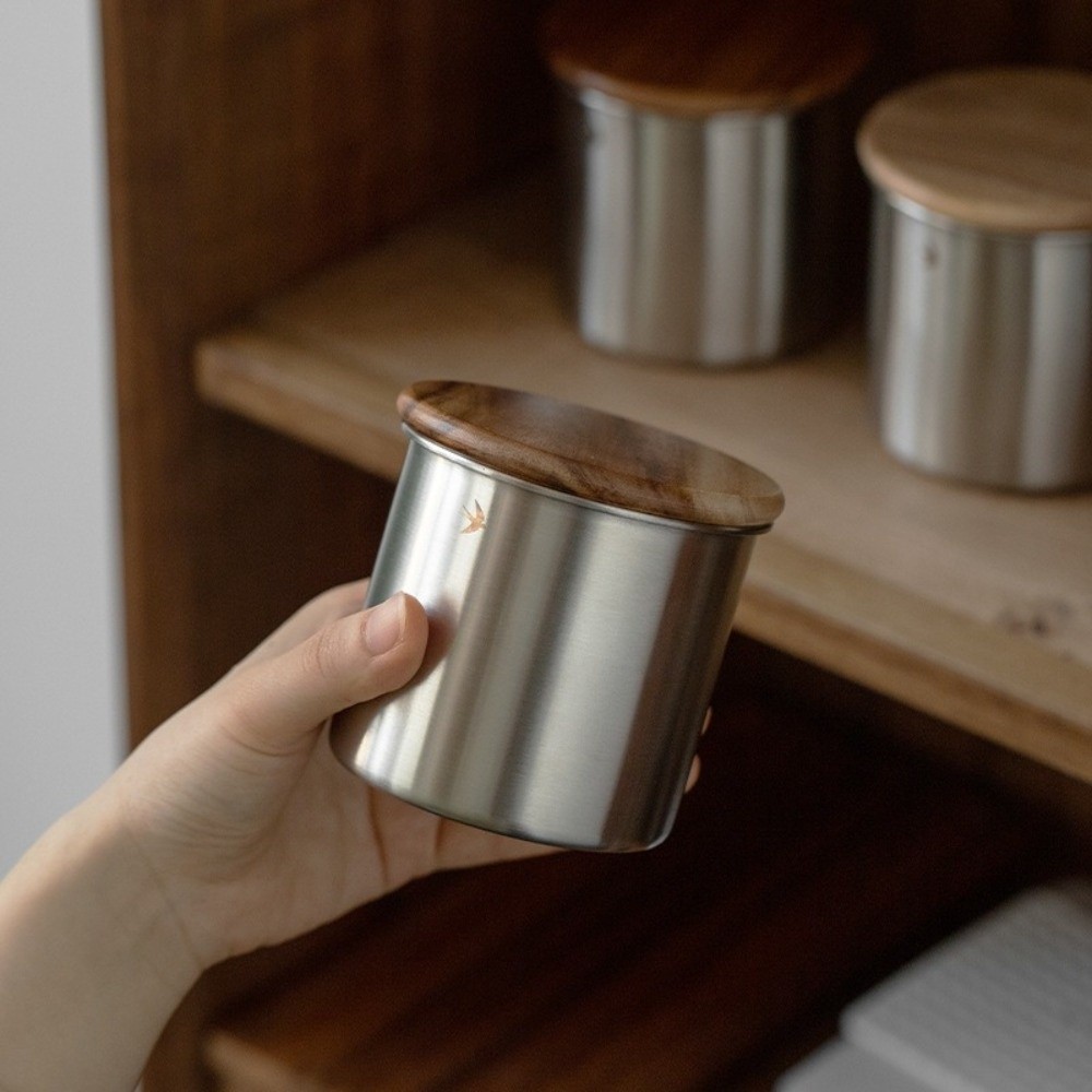 Food Storage News - 새로운 스테인리스 스틸 말차 용기 380ml