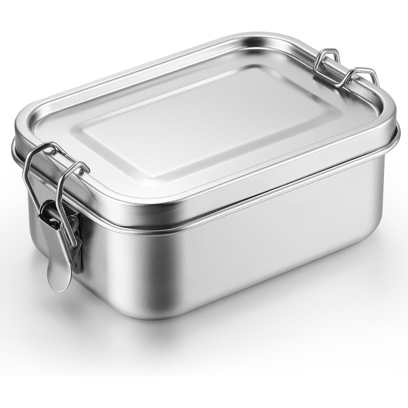 Food Storage Freezer Containers - 뚜껑이 있는 스테인레스 스틸 식품 보관
