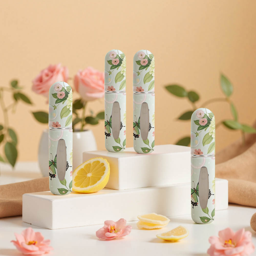 Food Storage News - 새로운 5ml 미니 향수병, 휴대용 회전식