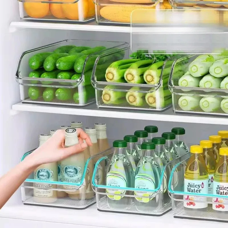 Food Storage Kitchen Cabinet - 예, 1/2개 냉장고 정리함, 냉장고 정리