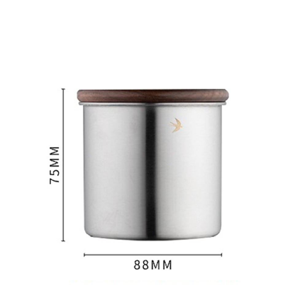 Food Storage News - 새로운 스테인레스 스틸 말차 항아리 380ml