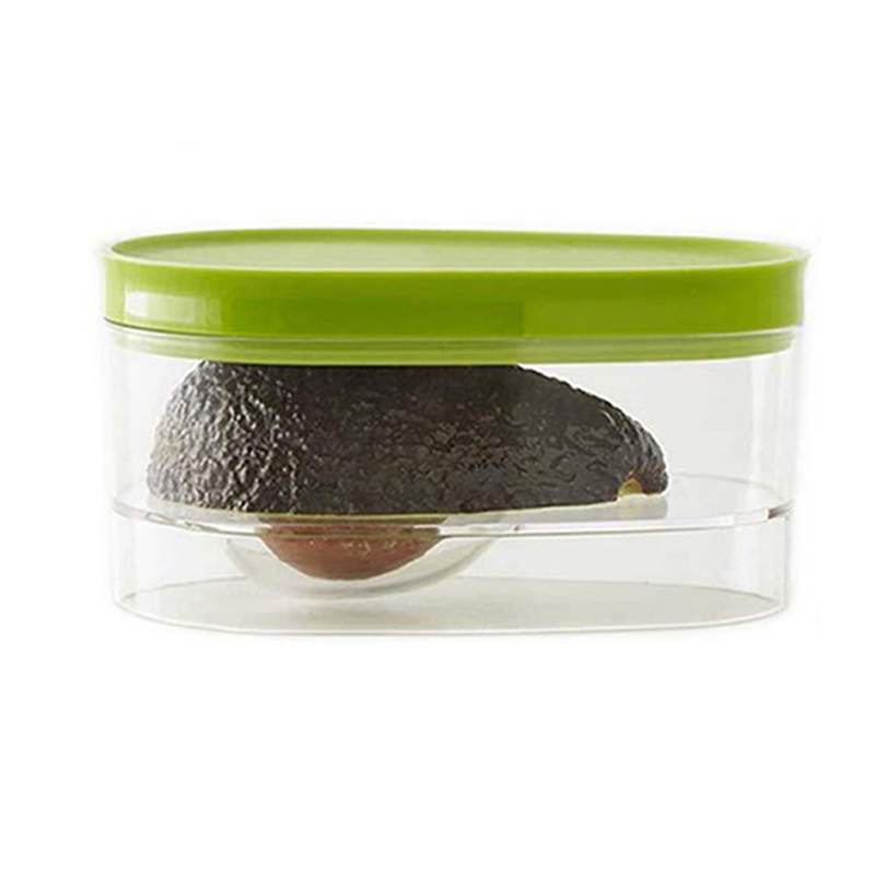Food Storage On Table - 아보카도 식품 보관함 공간 절약형 플라스틱