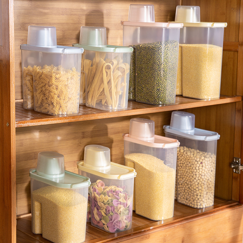 Food Storage News - 새로운 밀봉 용기 주방 곡물 보관