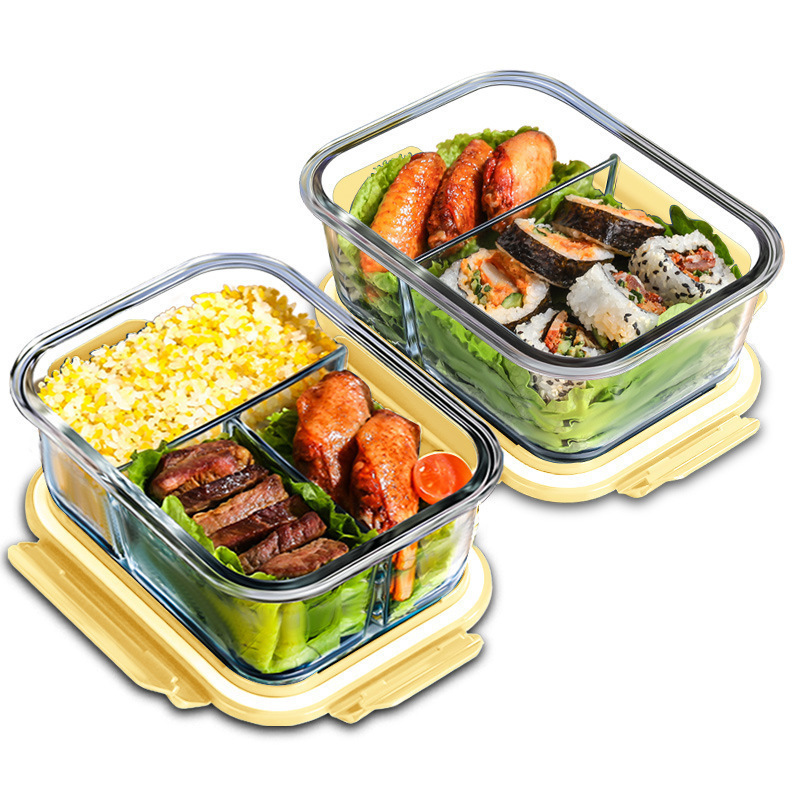 Food Storage Freezer Containers - 유리 신선도 유지 용기 고붕규산염 내열
