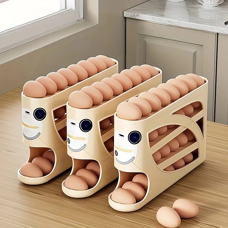 Egg Storage Holder - 2~4단 회전식 계란 보관함 (냉장고용) -