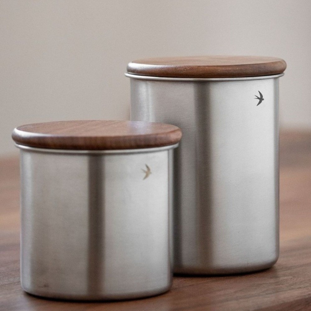 Food Storage News - 새로운 스테인레스 스틸 말차 항아리 380ml
