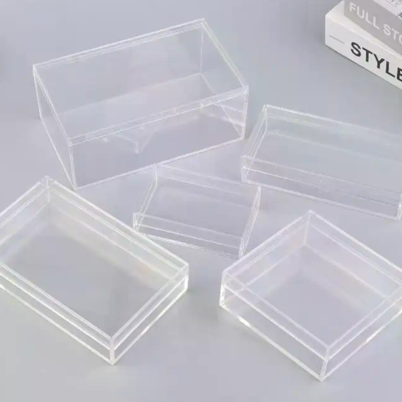 Food Storage In Plants - 새로운 두꺼운 직사각형 아크릴 보관함 높은