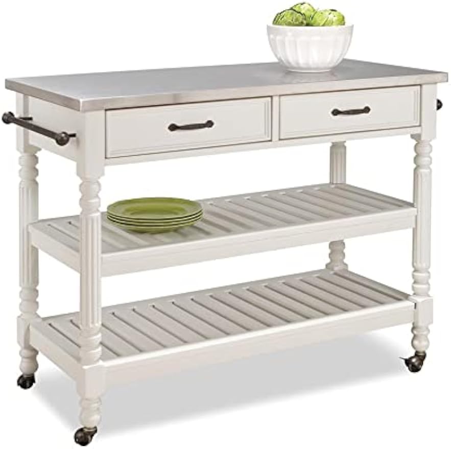 Food Storage Kitchen Cabinet - 이동식 주방 아일랜드 카트, 바퀴 달린