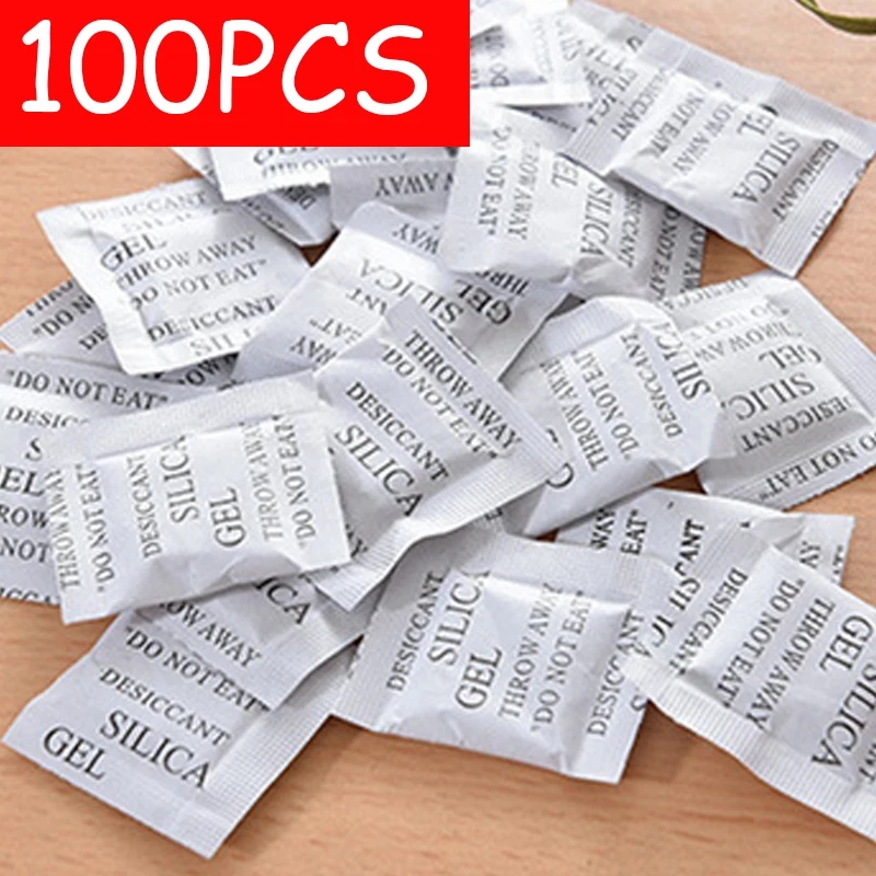 100-300PCS 팩 비 독성 실리카 젤 건조제 방습 - Food Storage Kitchen Cabinet 리뷰 및 가격