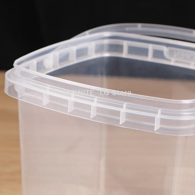 10pcs 플라스틱 500/1000 ML 식품 저장용  - Food Storage Handling 리뷰 및 가격