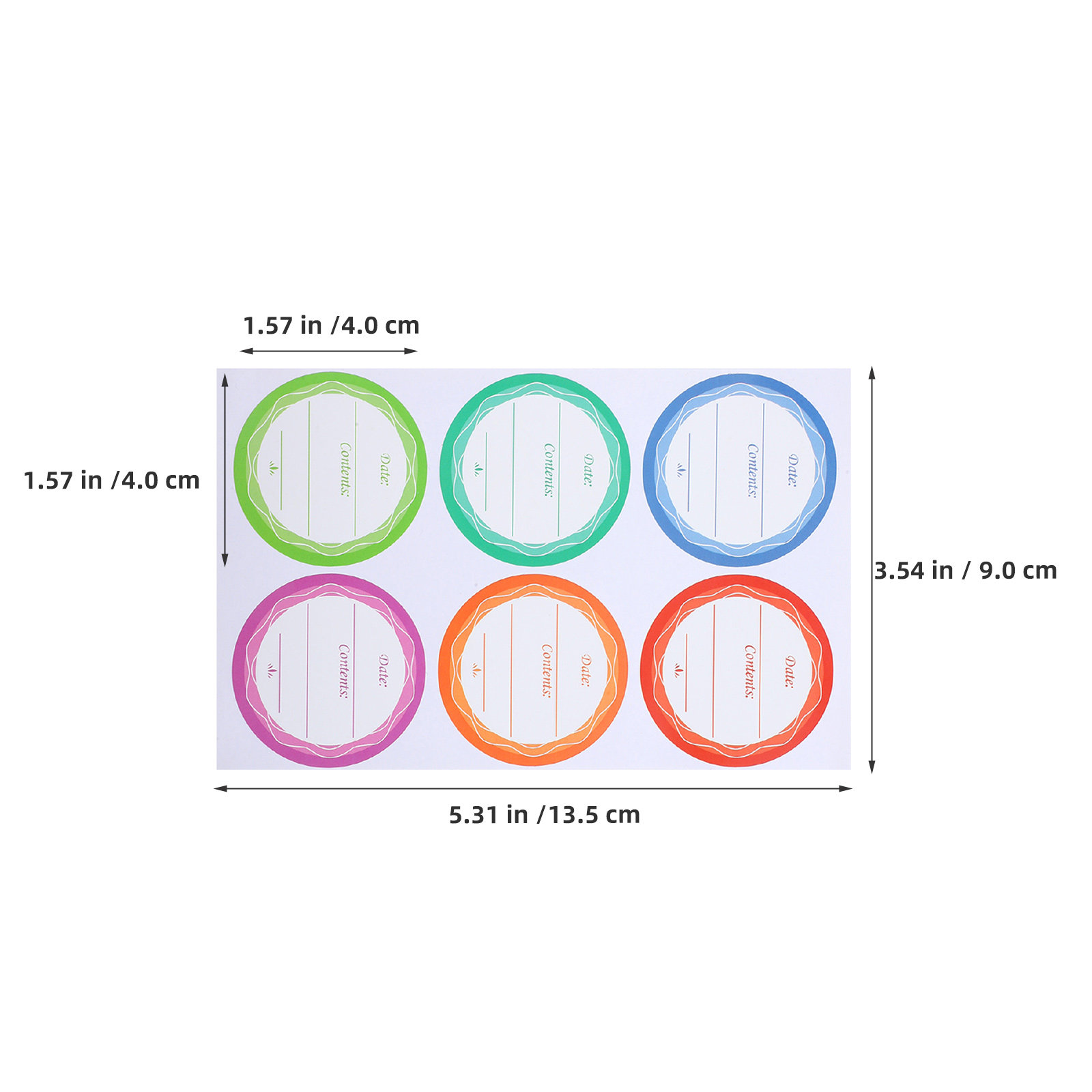 180Pcs 자체 접착 방수 날짜 라벨 통조림 항아리  - Food Storage Jars & Containers 리뷰 및 가격