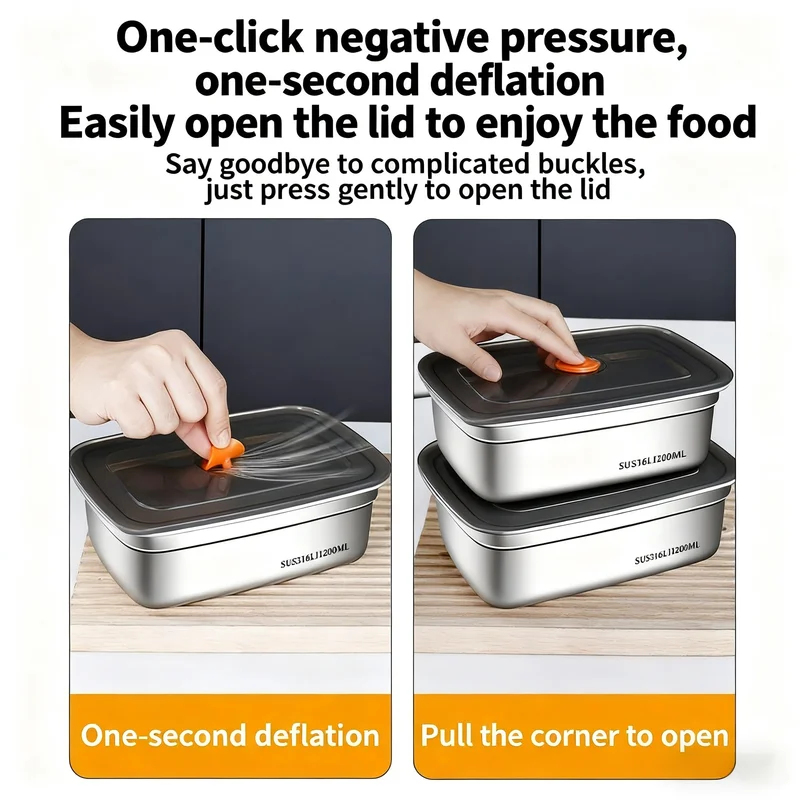 대용량 스테인리스 스틸 누수 방지 밀폐형 도시락통, 캠 - Food Storage Freezer Containers 리뷰 및 가격