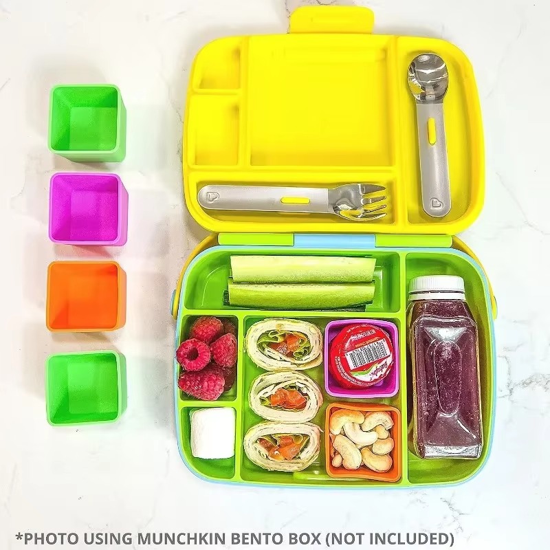 실리콘 식품 상자 분배기 베이킹 컵 도시락 분배기 컵  - Food Storage Dividers 리뷰 및 가격