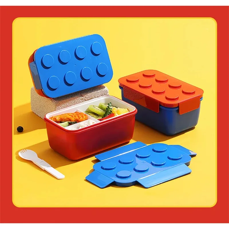 도시락 상자 DIY 빌딩 블록 어린이를위한 휴대용 모듈 - Food Storage Building 리뷰 및 가격