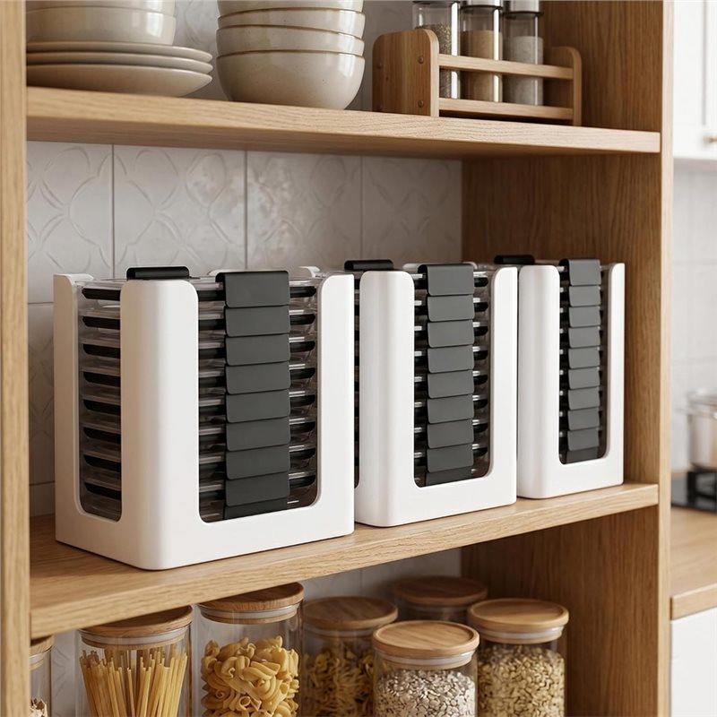 ABLN-러버메이드 브릴리언스 호환 3팩 식품 용기 뚜 - Food Storage Kitchen Cabinet 리뷰 및 가격