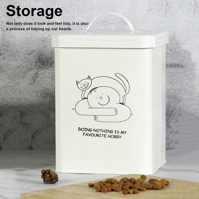 개 식품 저장 용기 뚜껑과 숟가락이있는 5L 방수 스낵 - Food Storage Handling 리뷰 및 가격