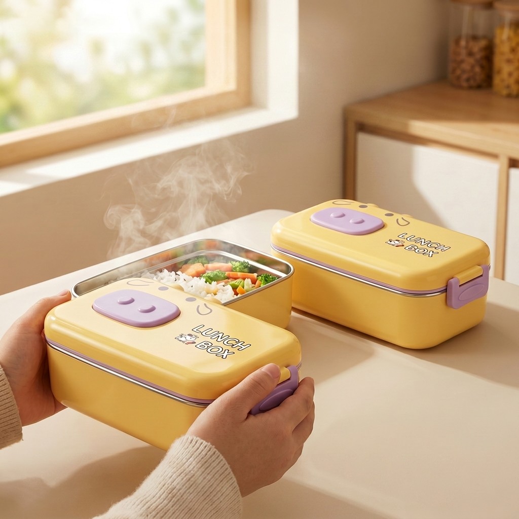 304 스테인리스 스틸 도시락, 누수 방지, 칸막이형, - Food Storage Dividers 리뷰 및 가격