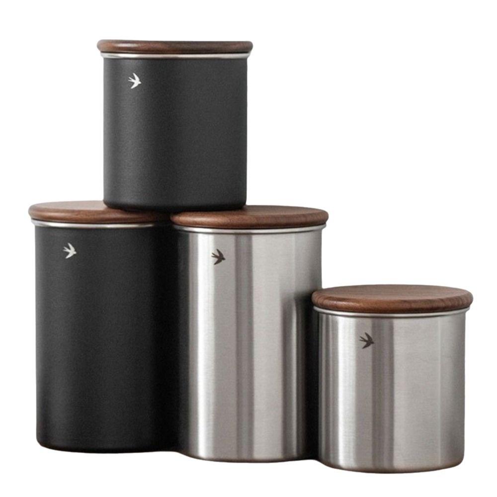 새로운 스테인리스 스틸 말차 용기 나무 뚜껑 380ml - Food Storage News 리뷰 및 가격