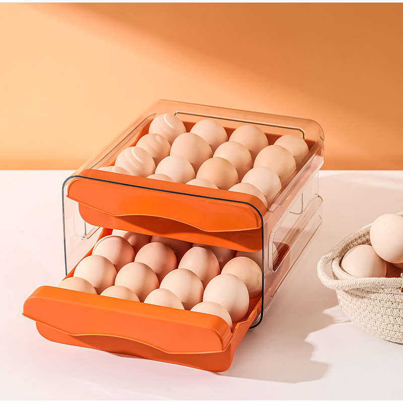 24-60개의 계란을 보관할 수 있는 대용량 서랍형 이 - Egg Storage Holder 리뷰 및 가격