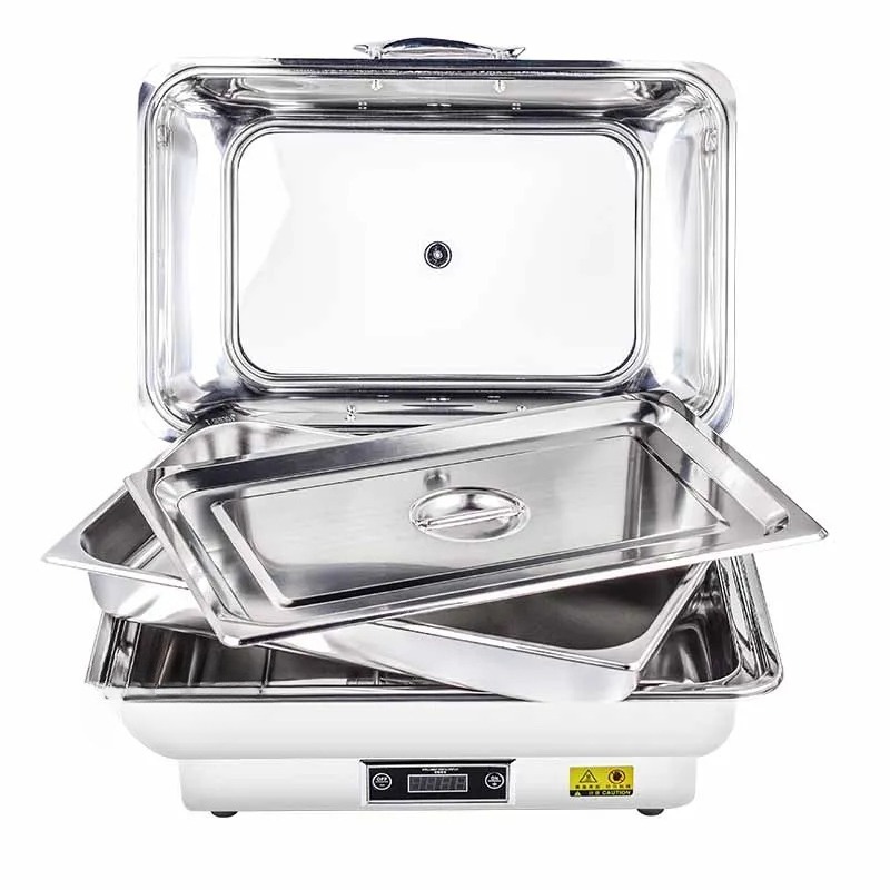 스테인리스 스틸 디지털 전기 음식 보온기 (투명 뚜껑  - Food Storage To Keep Warm 리뷰 및 가격