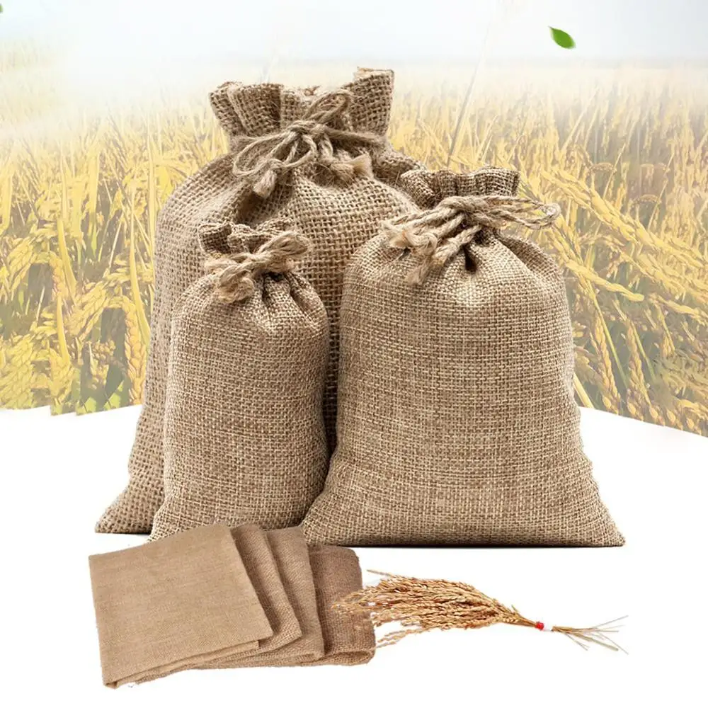 천연 삼베 자루 황마 감자 보관 가방, 재사용 가능한  - Food Storage Roots 리뷰 및 가격