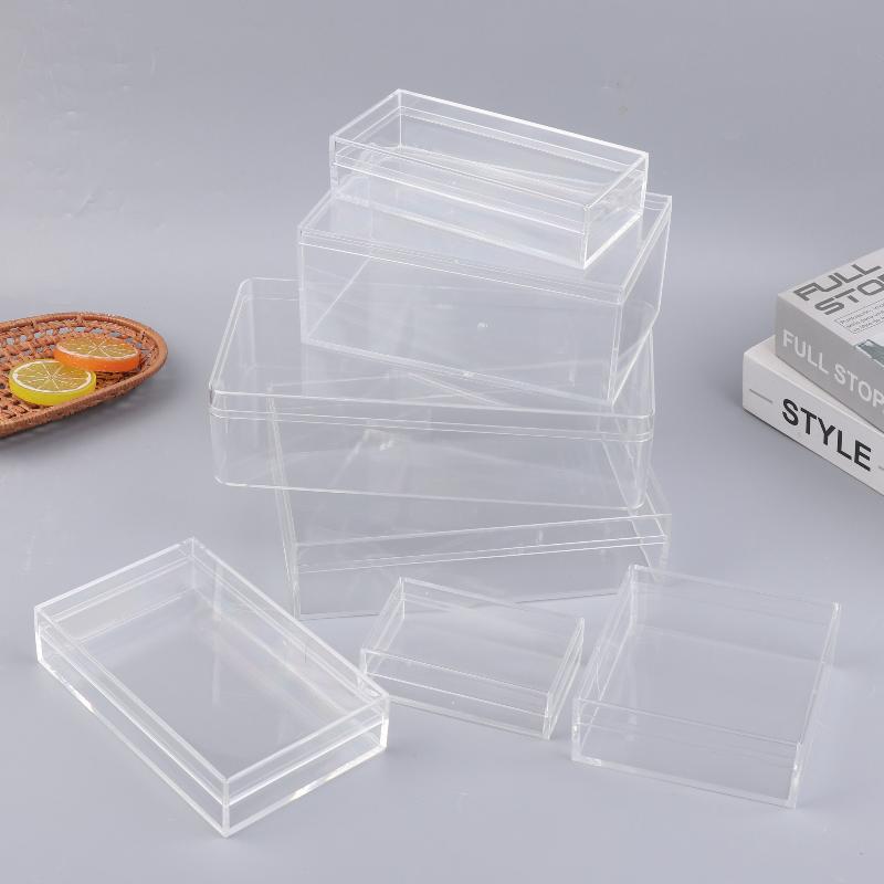두꺼운 직사각형 아크릴 보관함 높은 투명도 식품 선물  - Food Storage In Plants 리뷰 및 가격