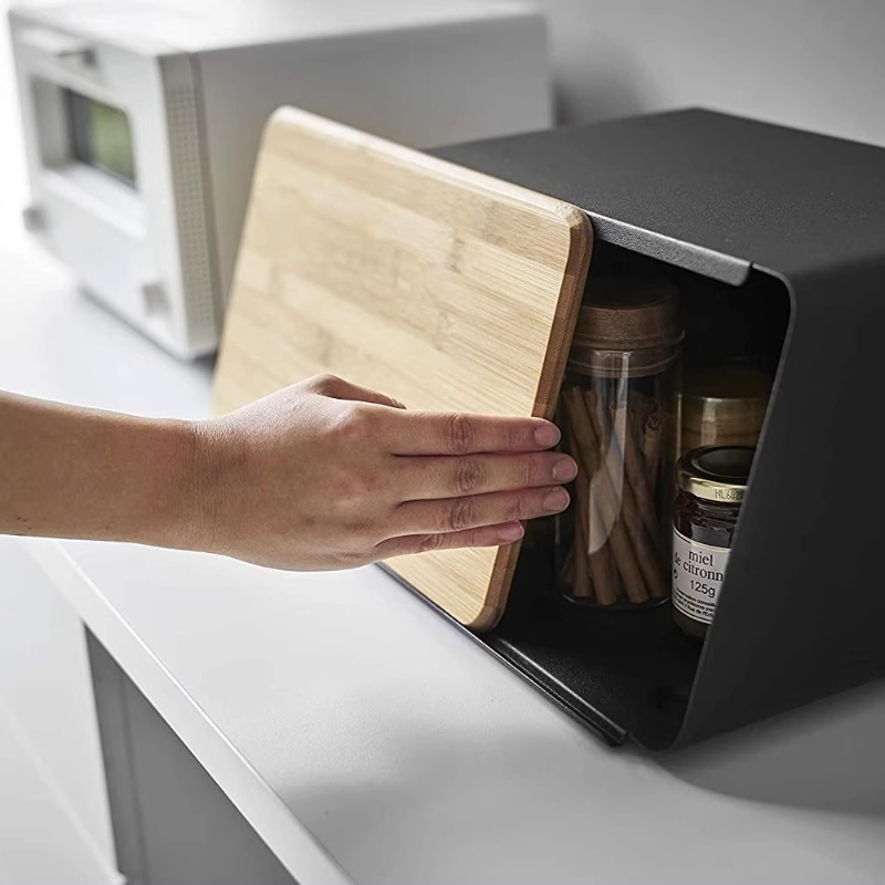 주방 보관용 대나무 빵 상자, 간식 정리용 밀폐 식품  - Food Storage Handling 리뷰 및 가격