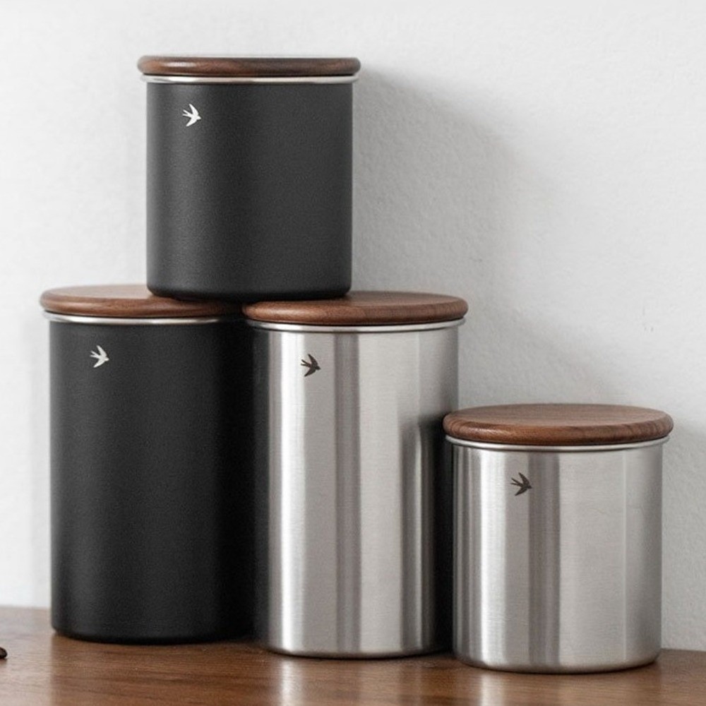 새로운 스테인레스 스틸 말차 항아리 380ml 560m - Food Storage News 리뷰 및 가격