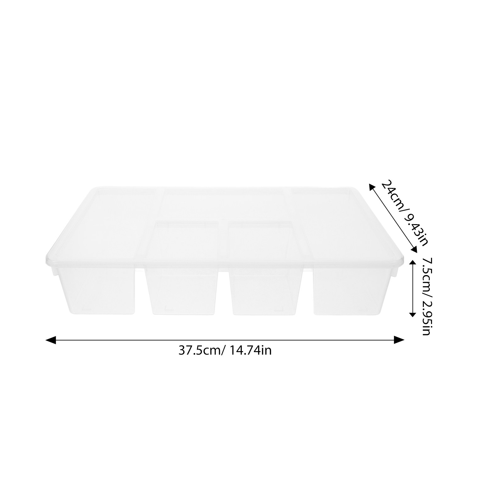 5칸 야채 보관함 식품 저장 용기 PP 소재 밀폐형 냉 - Food Storage Dividers 리뷰 및 가격