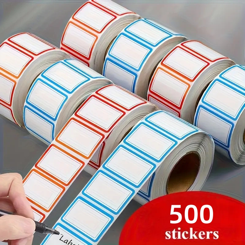 500개 냉동 라벨 스티커 잔여물 없음 방수 및 기름  - Food Storage Utensils 리뷰 및 가격