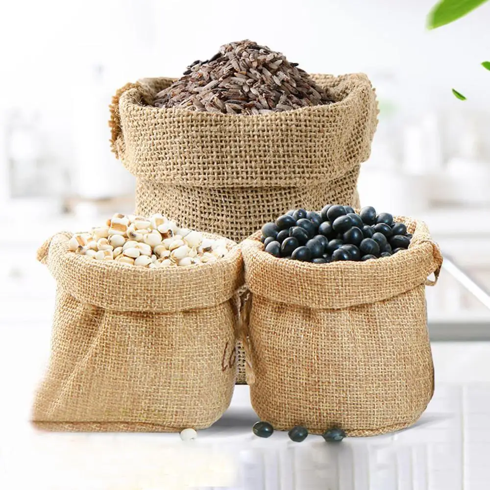 황마 감자 가방 황마 감자 보관 가방 재사용 가능한 뿌 - Food Storage Roots 리뷰 및 가격