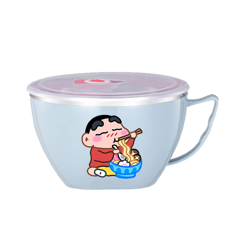 크레용신짱 누들볼 대용량 스테인리스 스틸 그릇 이중층  - Food Storage On Table 리뷰 및 가격