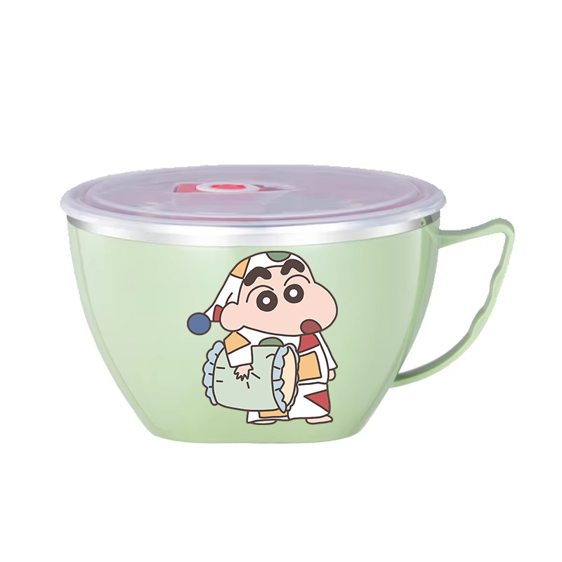 크레용신짱 누들볼 대용량 스테인리스 스틸 그릇 이중층  - Food Storage On Table 리뷰 및 가격