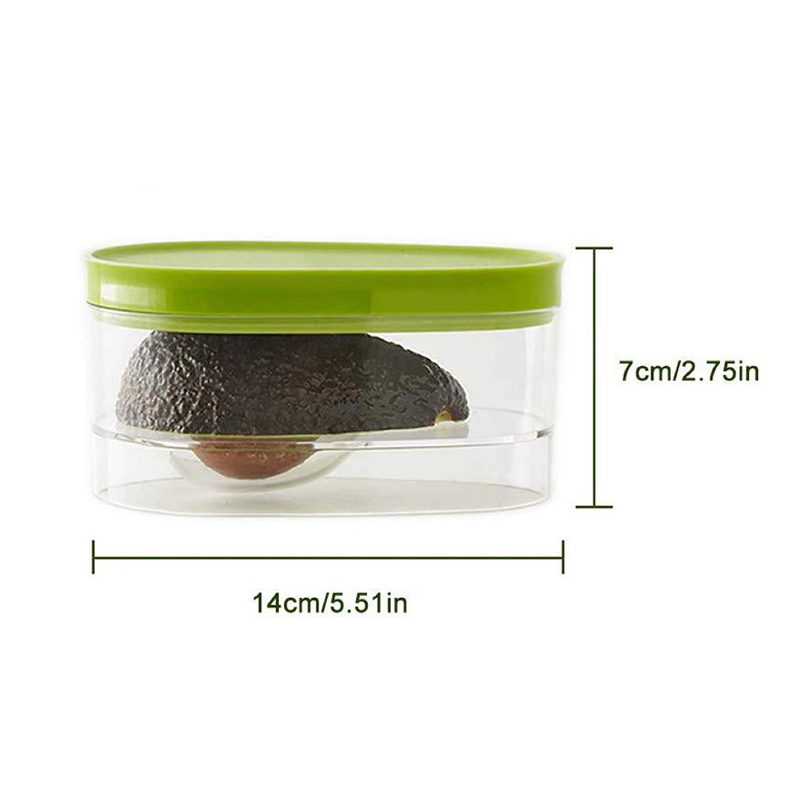아보카도 식품 보관함 공간 절약형 플라스틱 과일 용기  - Food Storage On Table 리뷰 및 가격