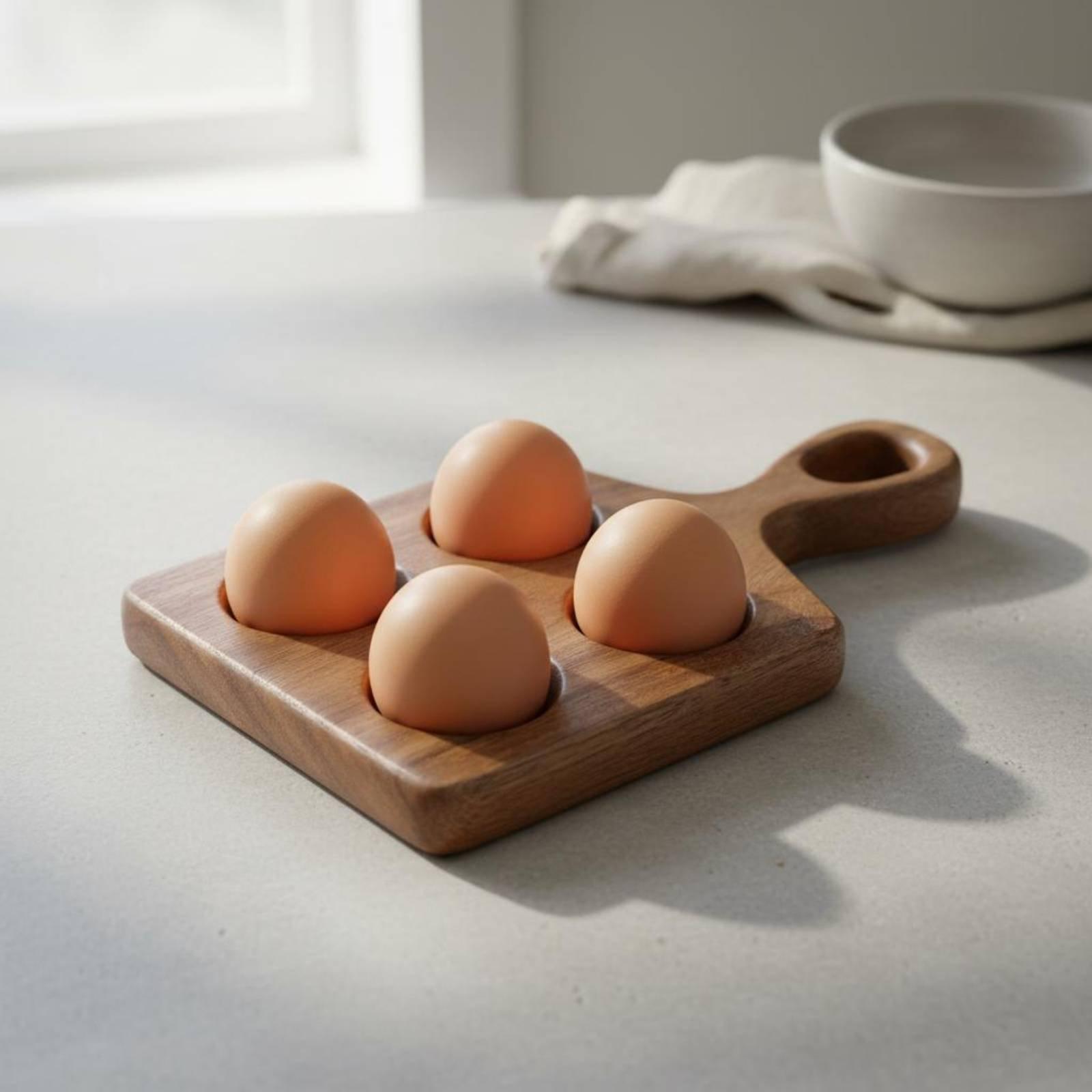 너도밤나무 계란 트레이 딥 슬롯 정리함 주방 식기 테이 - Egg Storage Holder 리뷰 및 가격