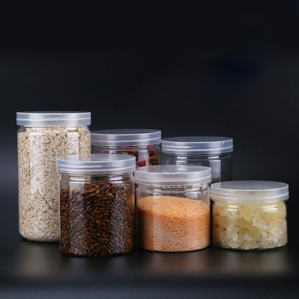 10개입 투명 고급 플라스틱 식품 저장 용기, 밀폐 뚜 - Food Storage Jars & Containers 리뷰 및 가격