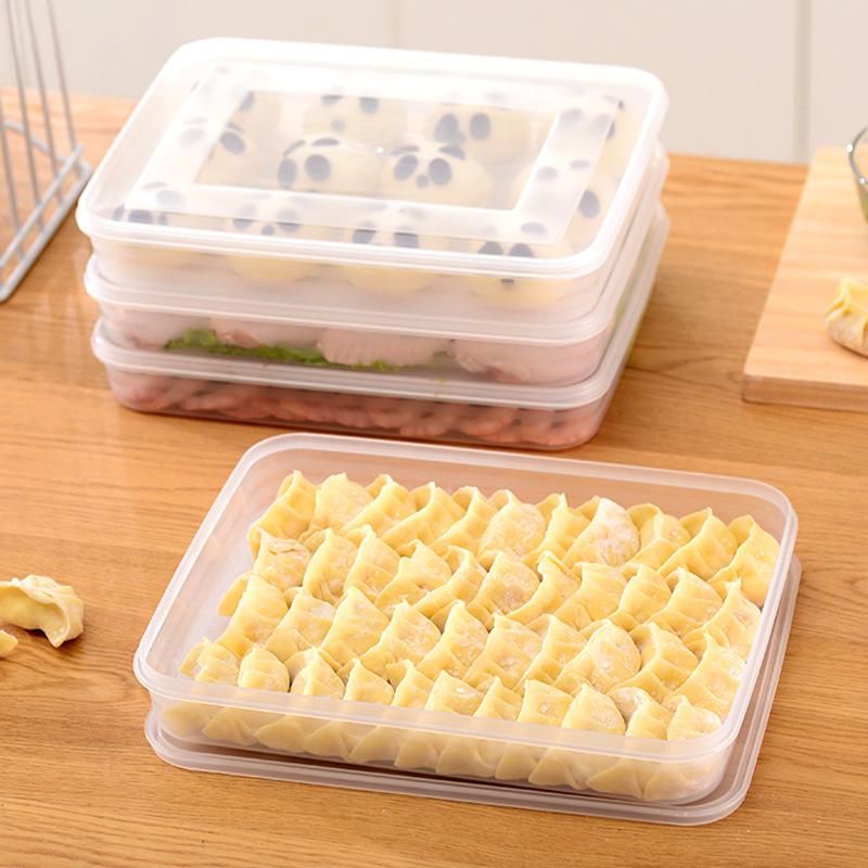 새로운·주방 보관함 냉장고 정리함 투명 식품 용기 트레 - Food Storage On Table 리뷰 및 가격