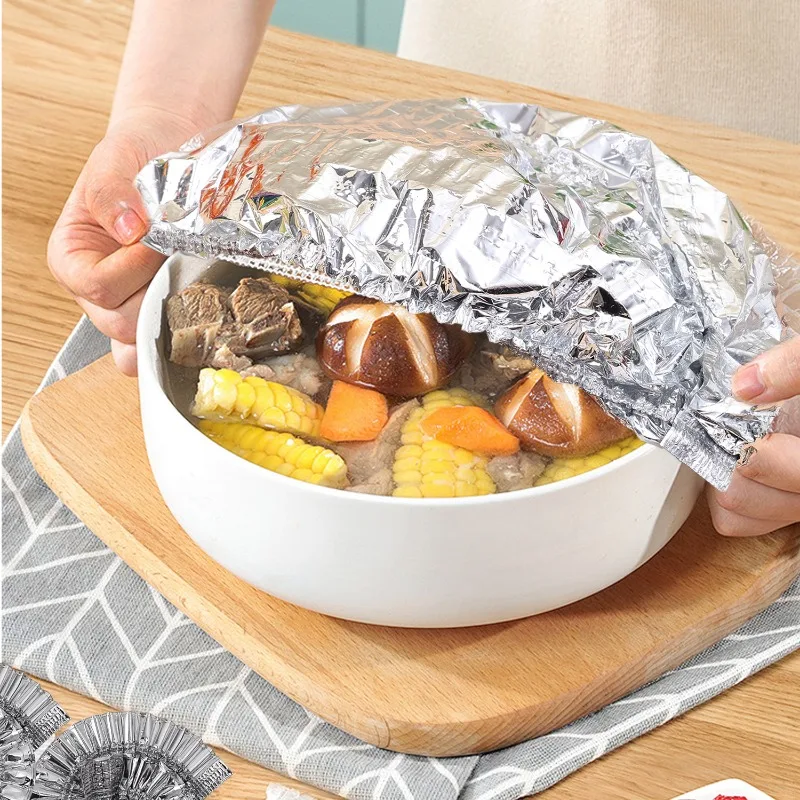 10/20PCS 알루미늄 호일 커버 그릇 접시용 내열  - Food Storage To Keep Warm 리뷰 및 가격