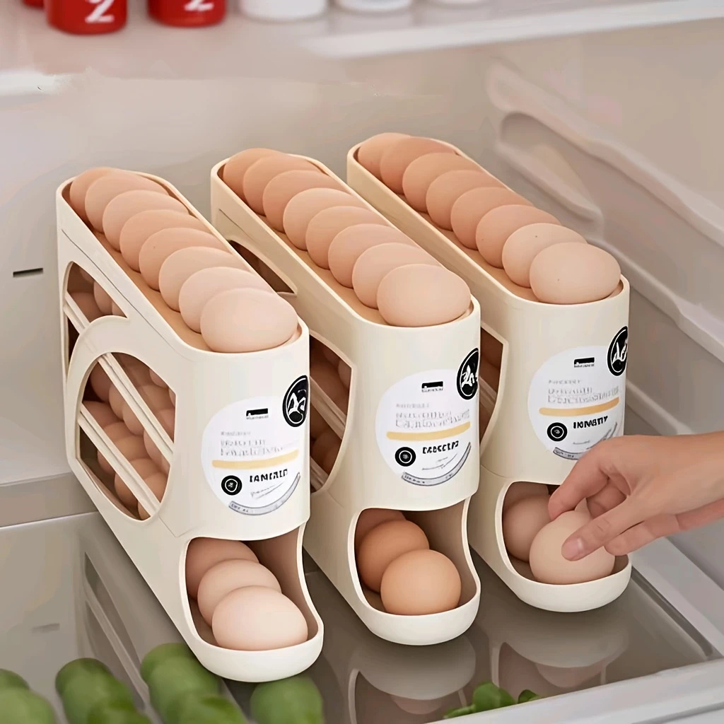 2~4단 회전식 계란 보관함 (냉장고용) - 24개 계 - Egg Storage Holder 리뷰 및 가격