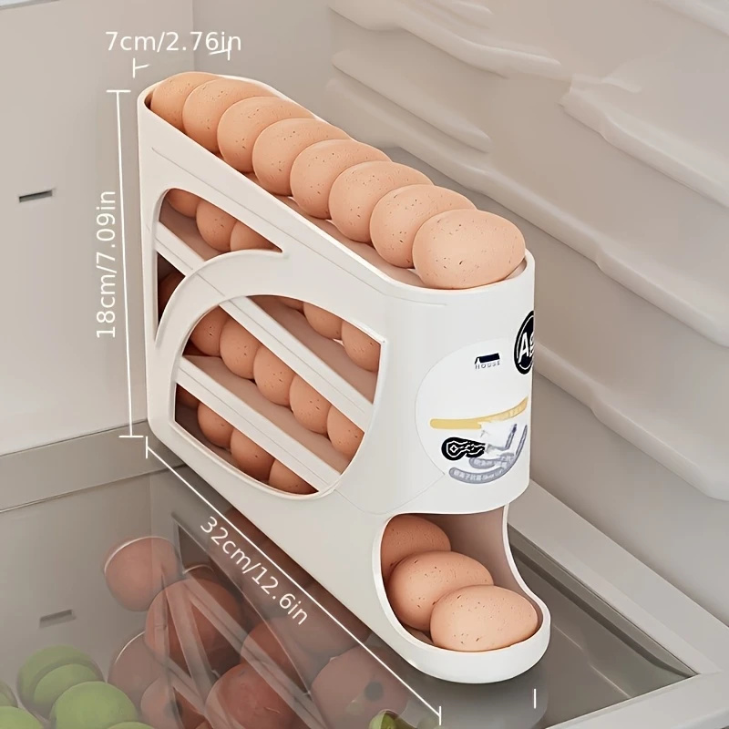 2~4단 회전식 계란 보관함 (냉장고용) - 24개 계 - Egg Storage Holder 리뷰 및 가격