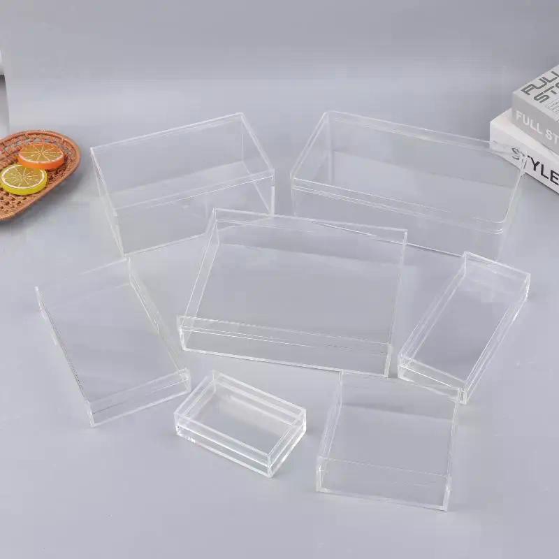 새로운 두꺼운 직사각형 아크릴 보관함 높은 투명도 식품 - Food Storage In Plants 리뷰 및 가격