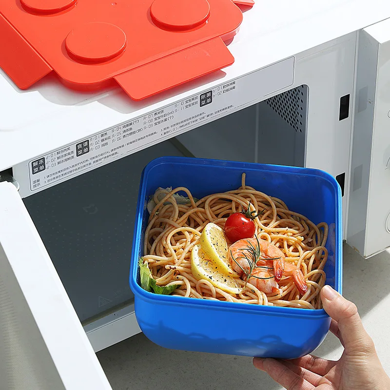 도시락 상자 DIY 빌딩 블록 어린이를위한 휴대용 모듈 - Food Storage Building 리뷰 및 가격