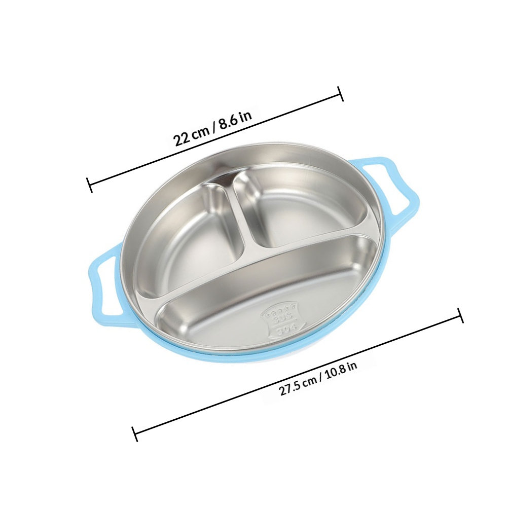 스테인리스 스틸 유아용 식기, 분리형 수저통, 전자레인 - Food Storage Dividers 리뷰 및 가격