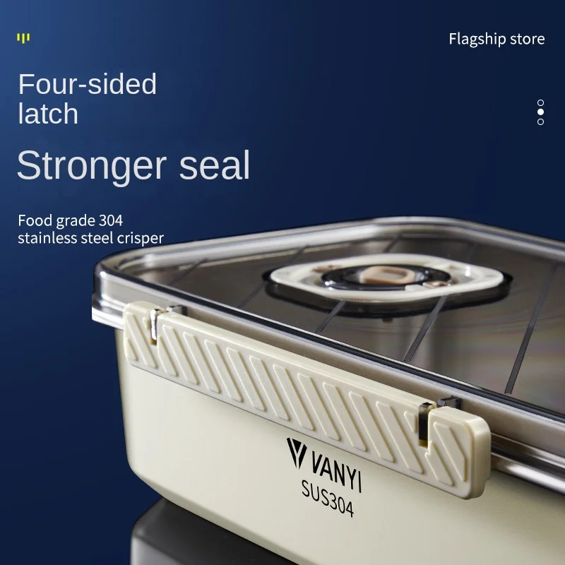 스틸 크리퍼 밀봉 만두 상자, 식품 등급 도시락, 냉장 - Food Storage Freezer Containers 리뷰 및 가격
