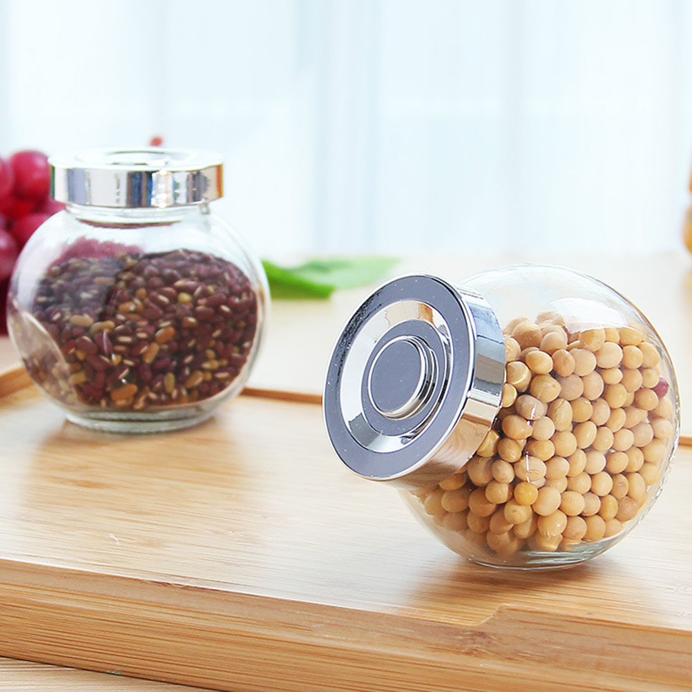 8개입 경량 휴대용 유리 보관 용기, 음식 보관용 투명 - Food Storage Jars & Containers 리뷰 및 가격
