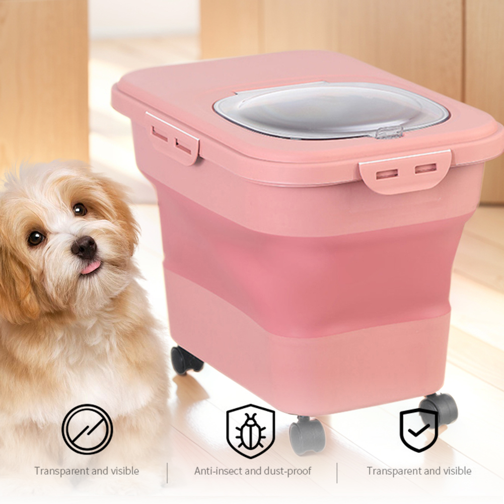 접이식 건식 고양이 사료 상자 20-30LB 접이식 고 - Food Storage On Table 리뷰 및 가격