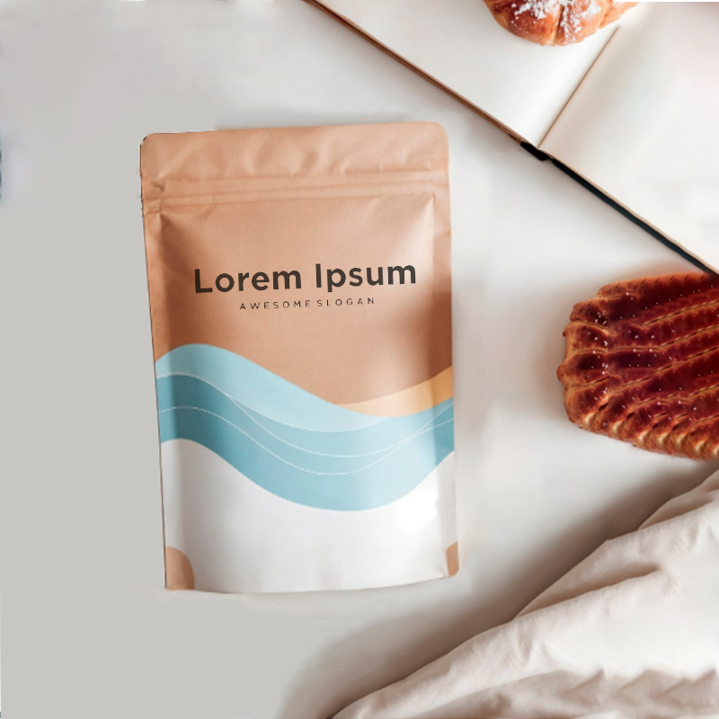 맞춤형 화이트 크라프트 종이 지퍼백 포장 가방 DIY  - Food Storage In Plants 리뷰 및 가격