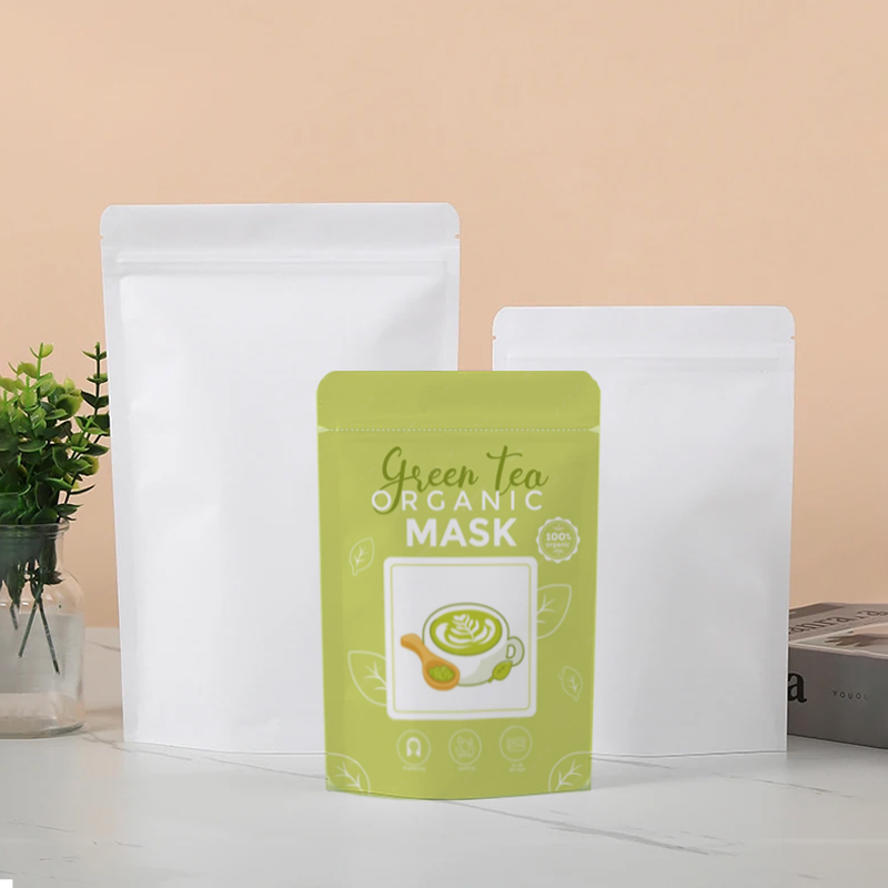 맞춤형 화이트 크라프트 종이 지퍼백 포장 가방 DIY  - Food Storage In Plants 리뷰 및 가격