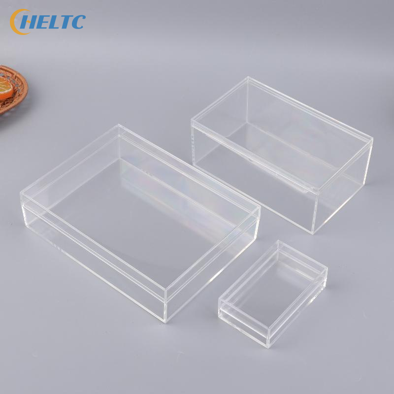두꺼운 직사각형 아크릴 보관함 높은 투명도 식품 선물  - Food Storage In Plants 리뷰 및 가격